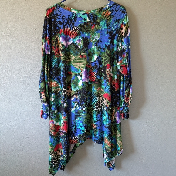 Philosophy Multi Print Jersey Knit Top Size XXL - Picture 5 of 6